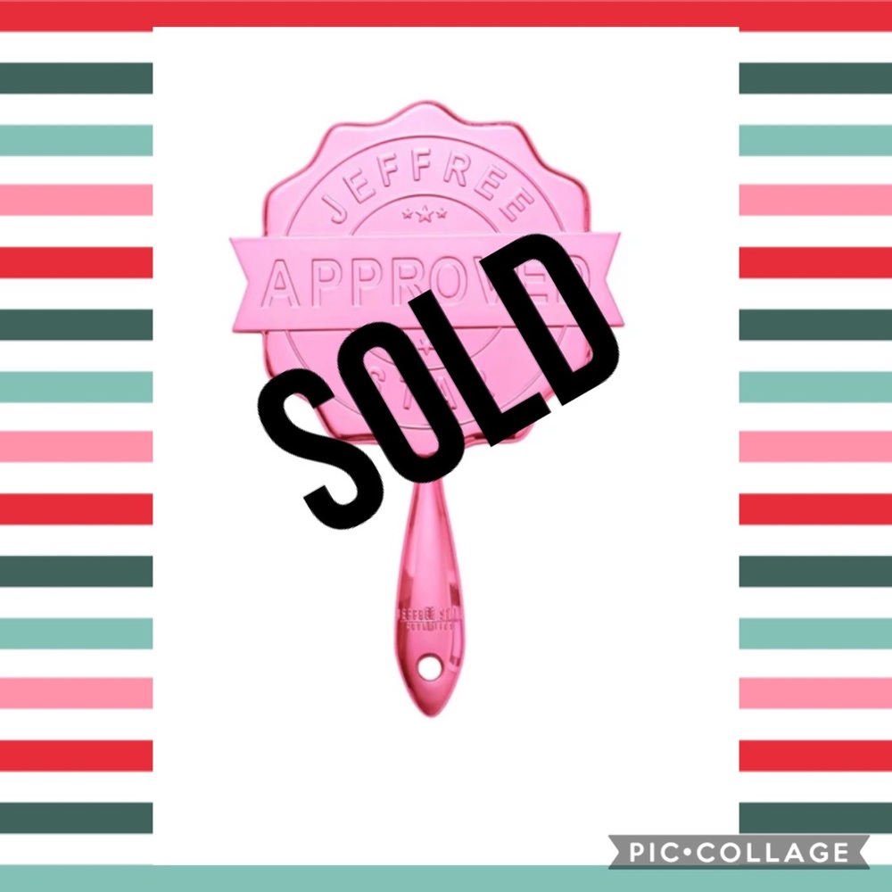 SOLD FBMP Jeffree Star Chrome Hand Mirror